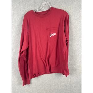 Oringal League Temple T‎ Shirt Men's Size M Red